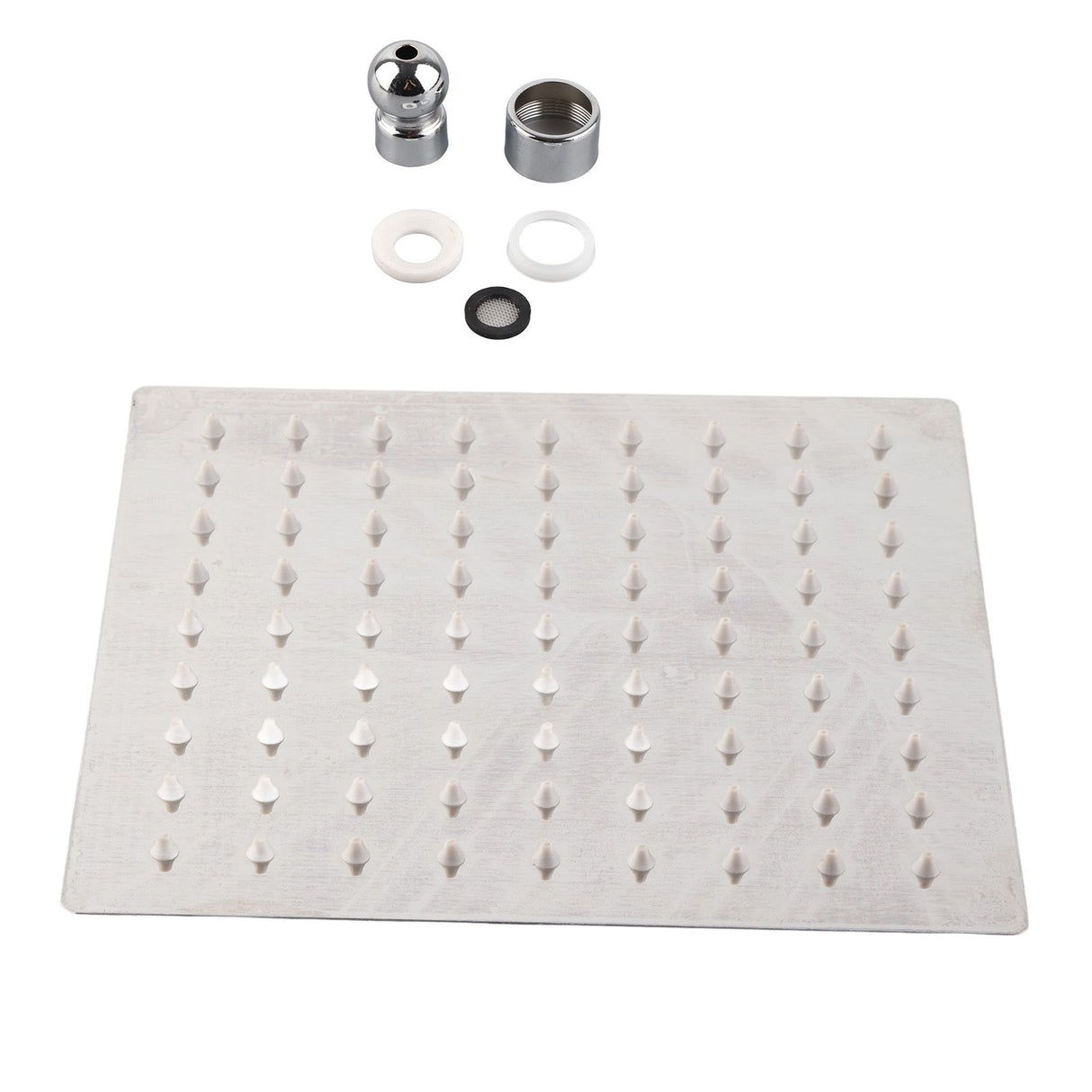 201 Stainless Steel Shower Head 8 Inch High Pressure Rainfall Shower Head for Bathroom