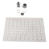 201 Stainless Steel Shower Head 8 Inch High Pressure Rainfall Shower Head for Bathroom