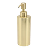 Soap Dispenser Stainless Steel Bottle Large Capacity Home Decoration with Pump for Bathroom - Close-Up Angle