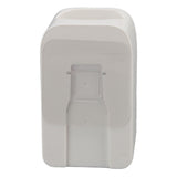 Automatic Toothpaste Dispenser Wall Mounted Adhesive Toothpaste Squeezer Holder for Bathroom Black