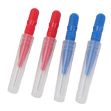 50Pcs Interdental Brush Tooth Floss Tooth Cleaning Tool Toothpick Dental Flossing Brush Oral Dental Hygiene Dental Flosser - Side View