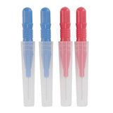 50Pcs Interdental Brush Tooth Floss Tooth Cleaning Tool Toothpick Dental Flossing Brush Oral Dental Hygiene Dental Flosser - Low Angle