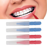 50Pcs Interdental Brush Tooth Floss Tooth Cleaning Tool Toothpick Dental Flossing Brush Oral Dental Hygiene Dental Flosser