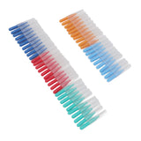 50 Pcs Tooth Interdental Brush for Oral Dental Health Teeth Cleaning Toothpick Cleaners - Close-Up Angle