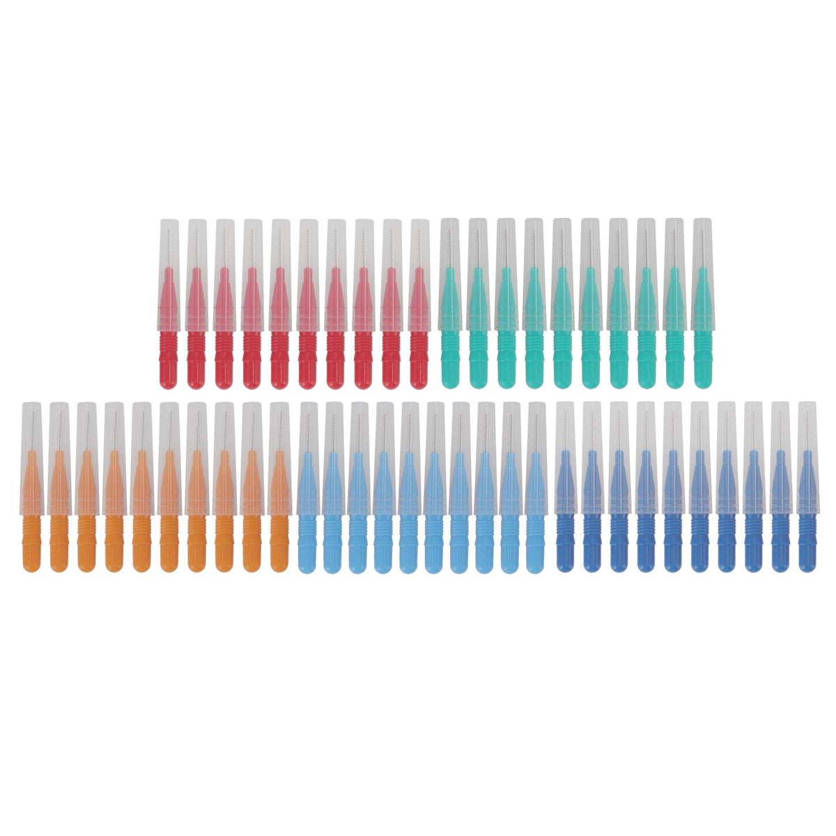 50 Pcs Tooth Interdental Brush for Oral Dental Health Teeth Cleaning Toothpick Cleaners