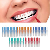 50 Pcs Tooth Interdental Brush for Oral Dental Health Teeth Cleaning Toothpick Cleaners - Extra Image