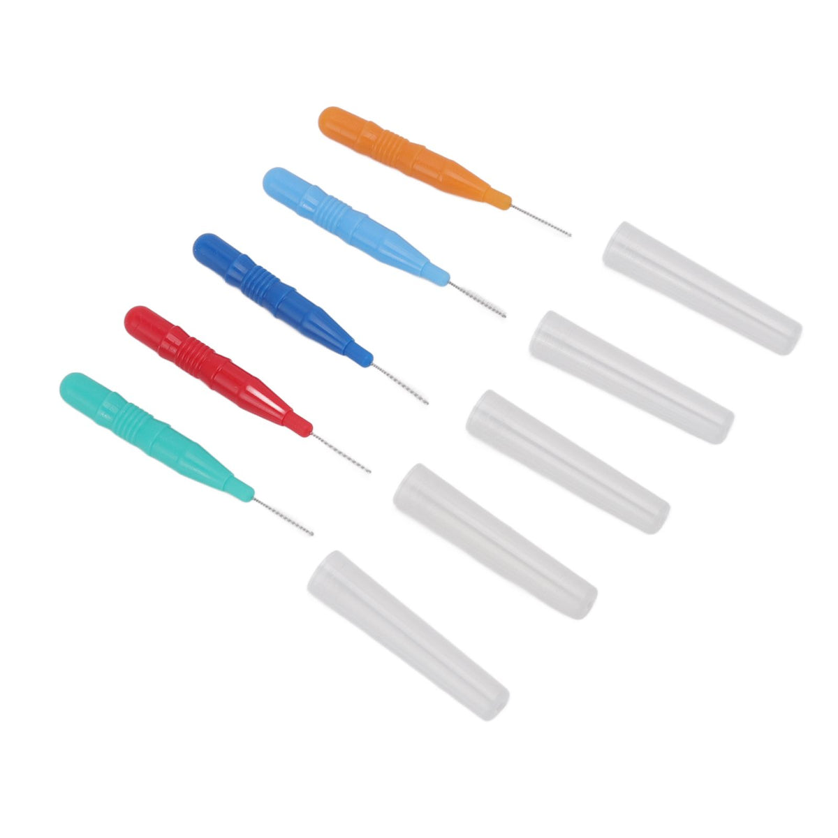 50 Pcs Tooth Interdental Brush for Oral Dental Health Teeth Cleaning Toothpick Cleaners