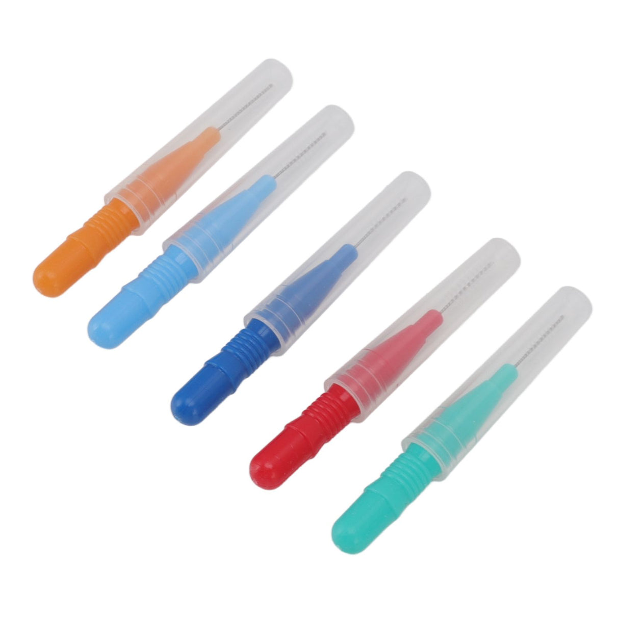 50 Pcs Tooth Interdental Brush for Oral Dental Health Teeth Cleaning Toothpick Cleaners