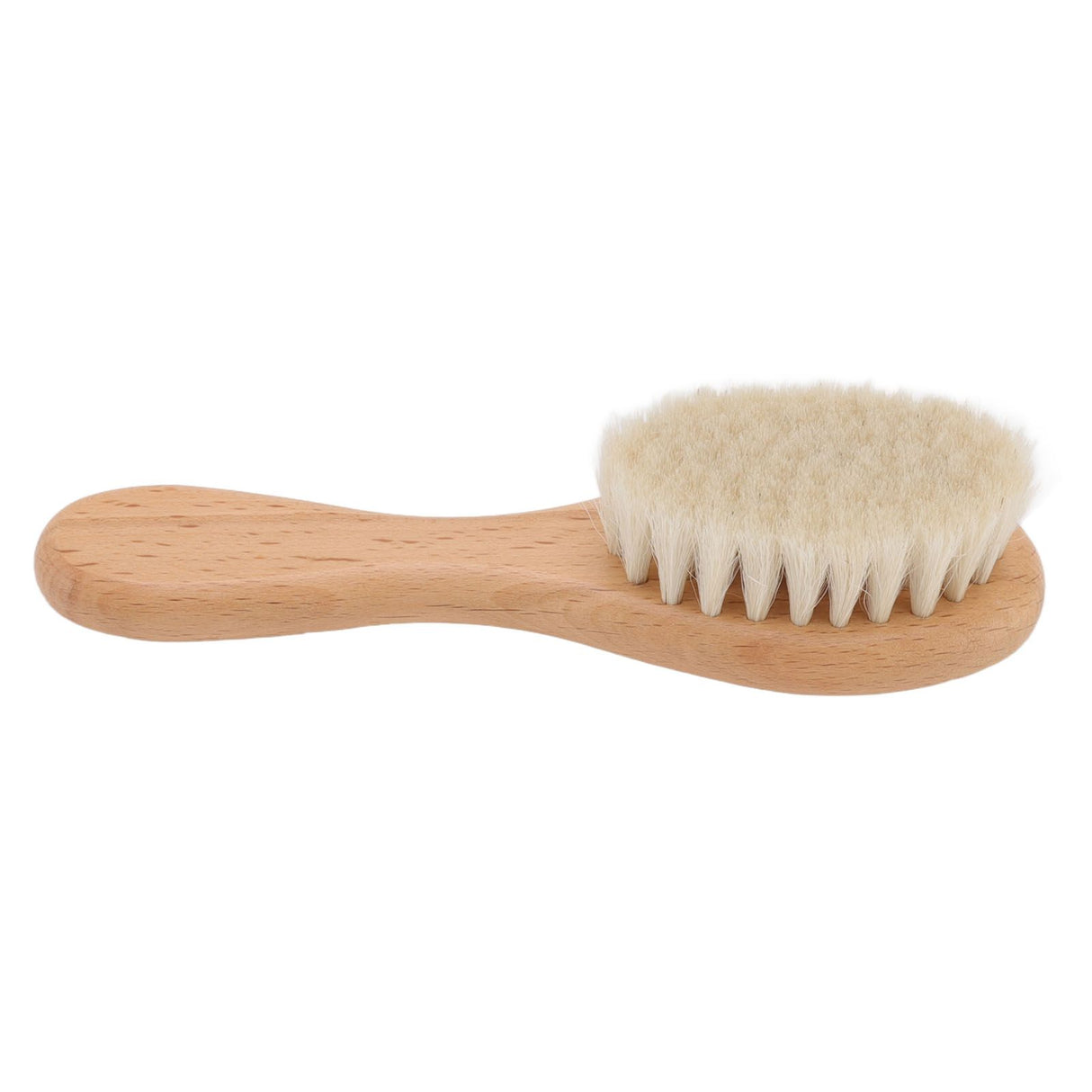 Baby Hair Wool Brush Soft Bristles Styling Beard Brush Baby Bathing Cleaning Nursing Wooden Comb Brush