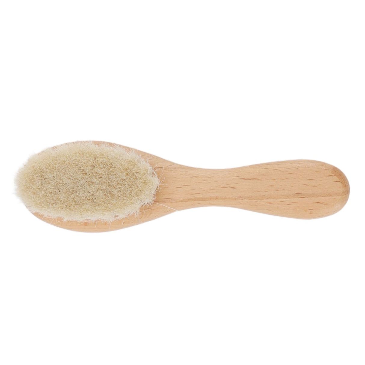 Baby Hair Wool Brush Soft Bristles Styling Beard Brush Baby Bathing Cleaning Nursing Wooden Comb Brush