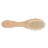 Baby Hair Wool Brush Soft Bristles Styling Beard Brush Baby Bathing Cleaning Nursing Wooden Comb Brush