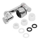 Swivel Faucet Extender Bendable 1080 Degree Rotating Universal Sink Faucet Aerator Extender for Kitchen Balcony Faucet