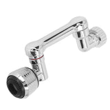 Swivel Faucet Extender Bendable 1080 Degree Rotating Universal Sink Faucet Aerator Extender for Kitchen Balcony Faucet