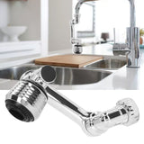 Swivel Faucet Extender Bendable 1080 Degree Rotating Universal Sink Faucet Aerator Extender for Kitchen Balcony Faucet - Extra Image