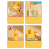 Automatic Foam Soap Dispenser USB Rechargeable Touchless Infrared Sensor Liquid Soap Dispenser for Kitchen Bathroom Duck