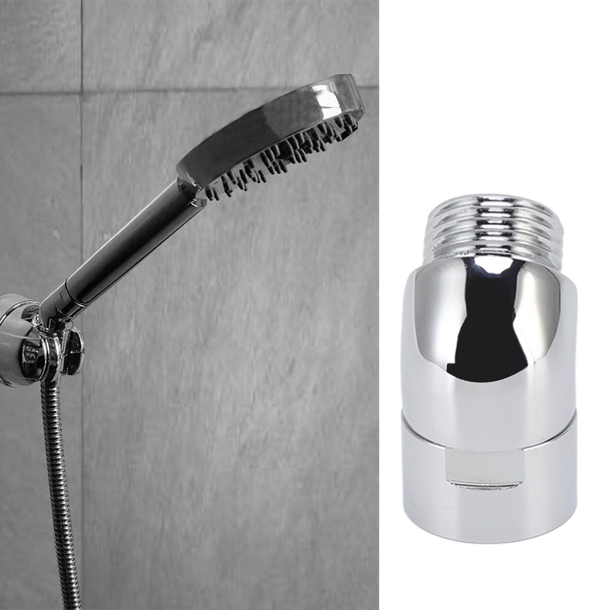 Handhold Shower Elbow Adapter 135 Degrees Shower Head Brass Elbow Adapter Shower Accessories G1/2in
