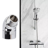 Handhold Shower Elbow Adapter 135 Degrees Shower Head Brass Elbow Adapter Shower Accessories G1/2in
