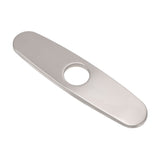 Sink Faucet Hole Cover Deck Plate Brushed 304 Stainless Steel Fishplate Bottom Plate Kitchen Faucet Decorative Panel