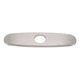 Sink Faucet Hole Cover Deck Plate Brushed 304 Stainless Steel Fishplate Bottom Plate Kitchen Faucet Decorative Panel