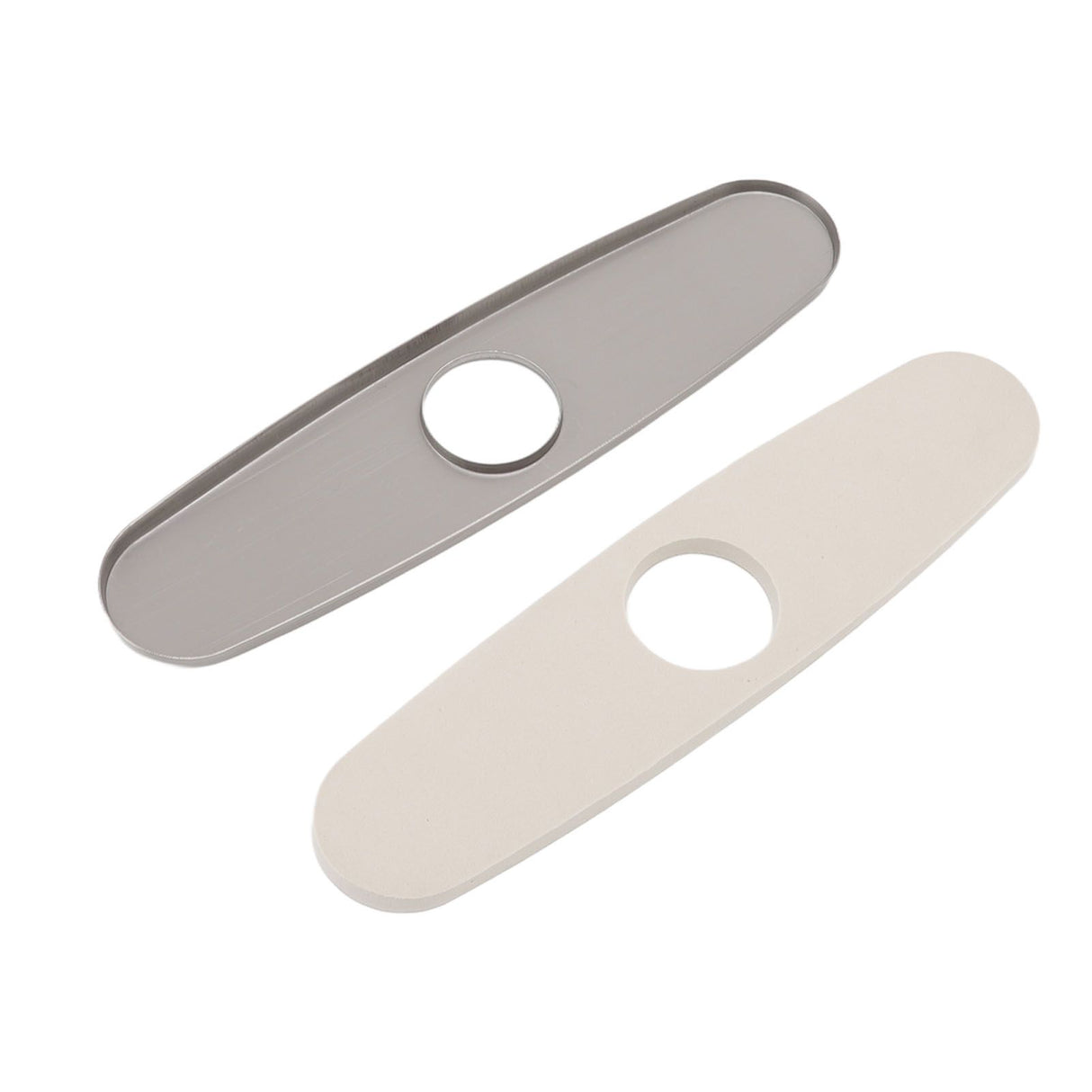 Sink Faucet Hole Cover Deck Plate Brushed 304 Stainless Steel Fishplate Bottom Plate Kitchen Faucet Decorative Panel