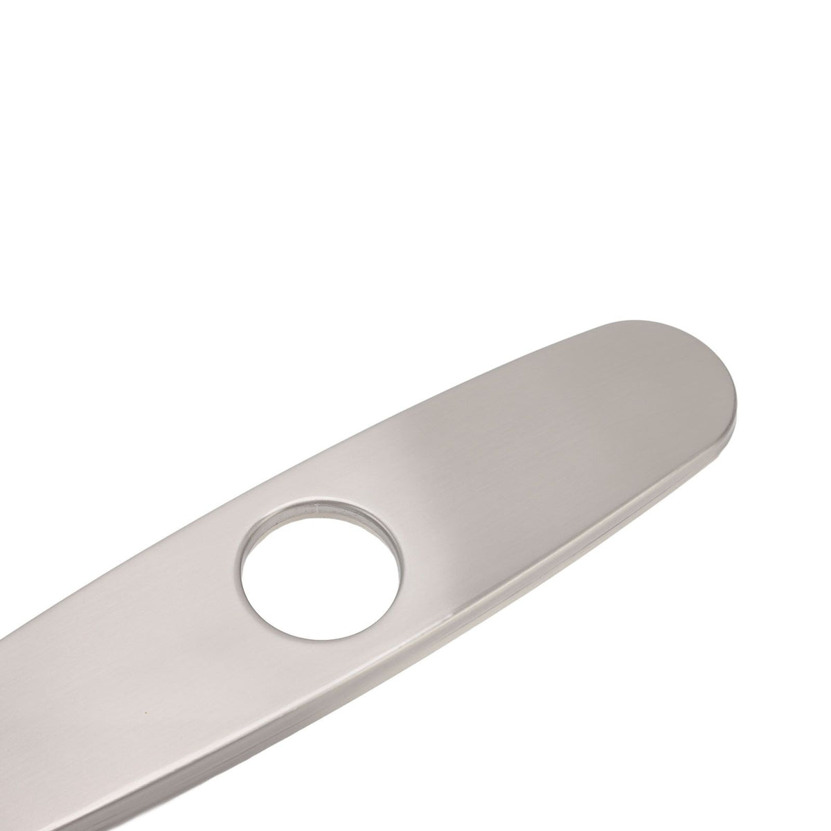 Sink Faucet Hole Cover Deck Plate Brushed 304 Stainless Steel Fishplate Bottom Plate Kitchen Faucet Decorative Panel