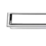 Linear Shower Drain Stainless Steel Rustproof Scratch Resistant Detachable Long Floor Drain for Bathroom Washroom Floor Drain - Extra Image