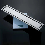 Linear Shower Drain Stainless Steel Rustproof Scratch Resistant Detachable Long Floor Drain for Bathroom Washroom Floor Drain - Extra Image