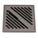 Square Shower Floor Drain Extra Thick Stainless Steel Bathroom Floor Drain for Home Kitchen Accessories Gray