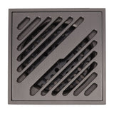 Square Shower Floor Drain Extra Thick Stainless Steel Bathroom Floor Drain for Home Kitchen Accessories Gray - Extra Image