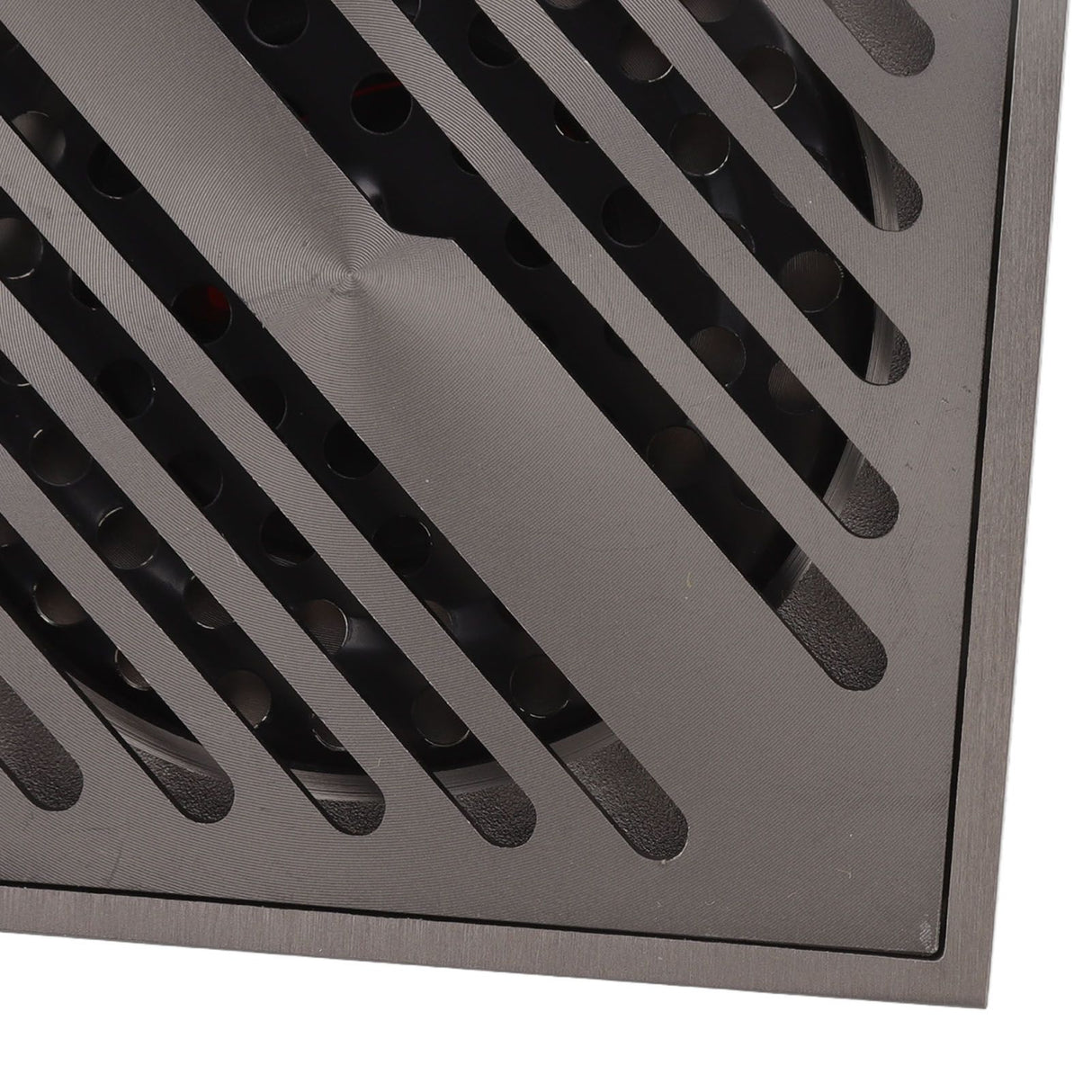Square Shower Floor Drain Extra Thick Stainless Steel Bathroom Floor Drain for Home Kitchen Accessories Gray
