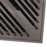 Square Shower Floor Drain Extra Thick Stainless Steel Bathroom Floor Drain for Home Kitchen Accessories Gray