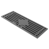 Floor Drain Stainless Steel Rectangle Corrosion Resistance Shower Grate for Kitchen Balcony Hotel 30CM/11.8IN - Extra Image