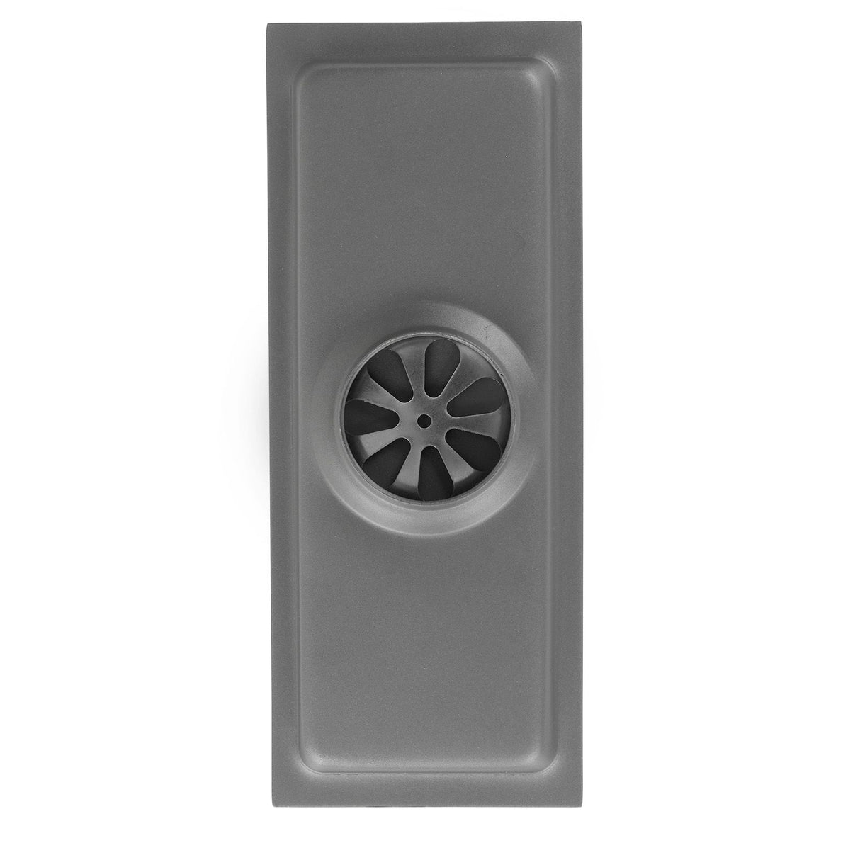 Floor Drain Stainless Steel Rectangle Corrosion Resistance Shower Grate for Kitchen Balcony Hotel 30CM/11.8IN