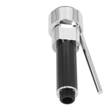 Universal 1/2inch Pull Down Kitchen Spray Head Electroplating ABS Kitchen Sink Faucet Spray Nozzle for Home Bathroom - Side View