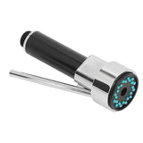 Universal 1/2inch Pull Down Kitchen Spray Head Electroplating ABS Kitchen Sink Faucet Spray Nozzle for Home Bathroom - Close-Up Angle