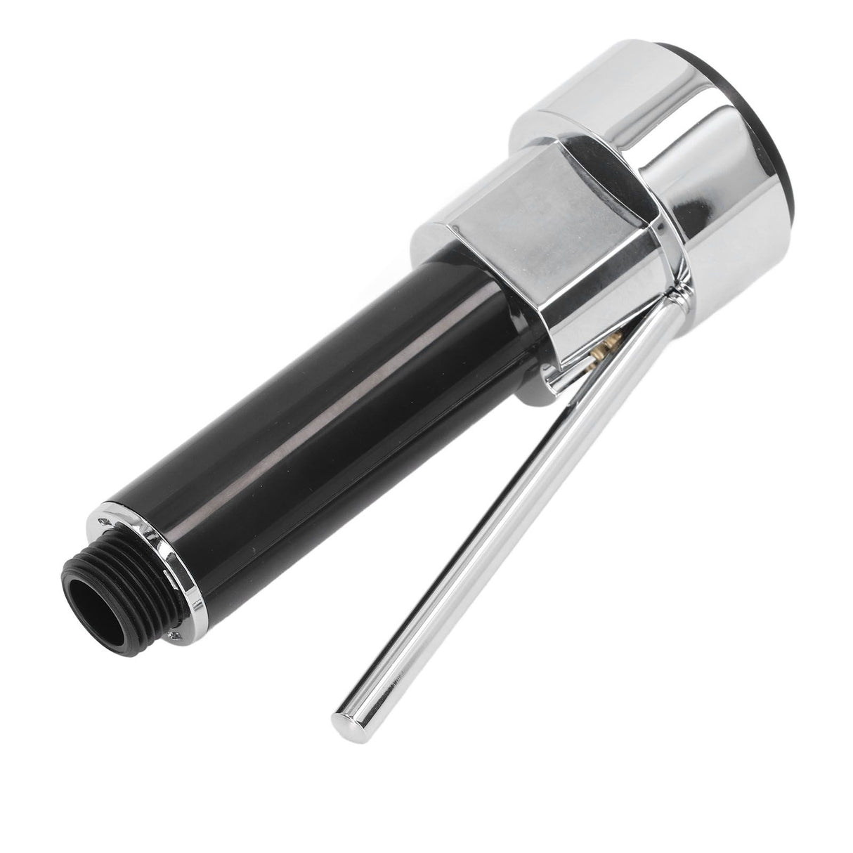 Universal 1/2inch Pull Down Kitchen Spray Head Electroplating ABS Kitchen Sink Faucet Spray Nozzle for Home Bathroom