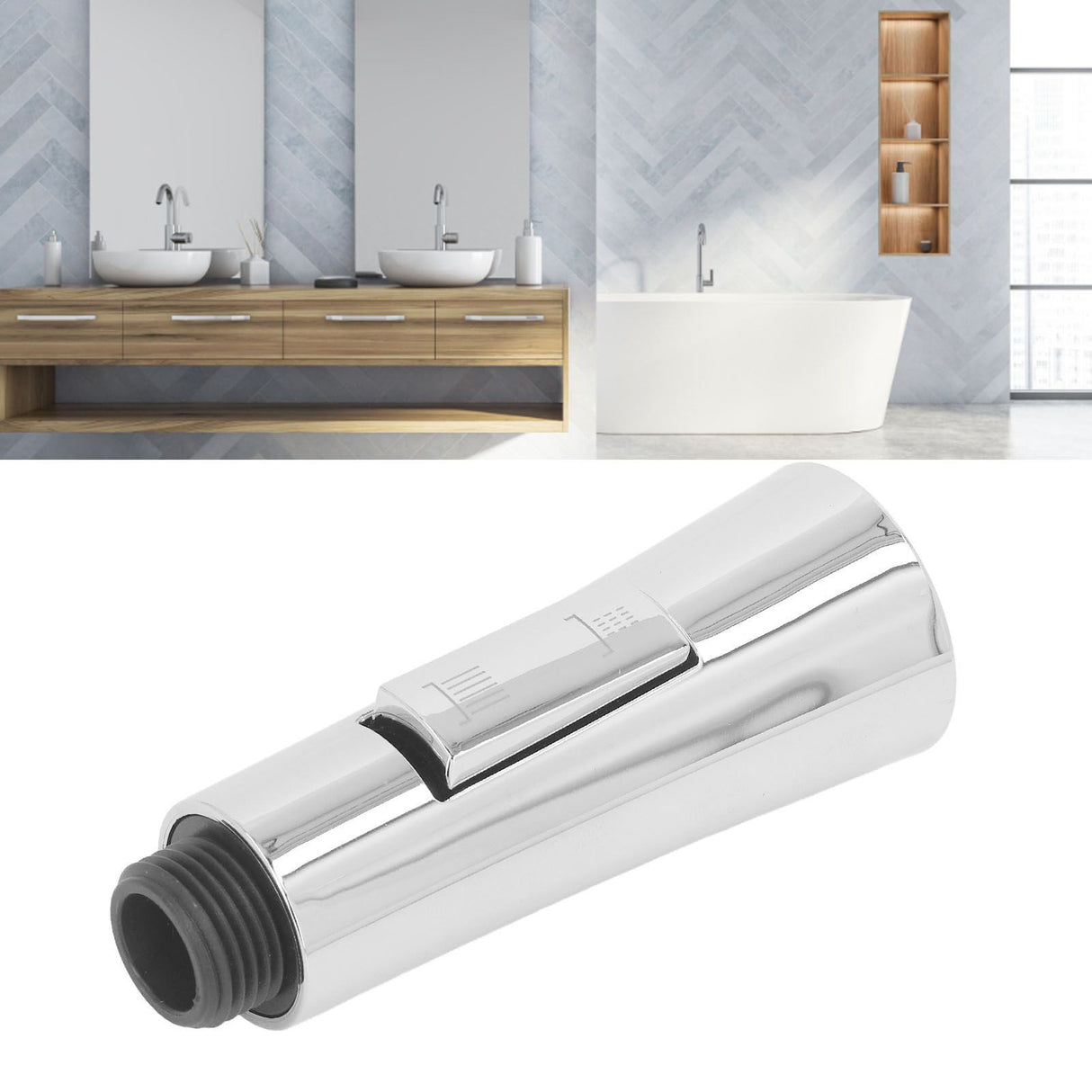 Kitchen Faucet Sprayer Head Universal G1/2 Interface Pull Down Kitchen Faucet Head Replacement for Bathroon Kitchen