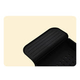 Bathtub Tray Stable Placement Expandable Plastic Material Draining Design Bath Caddy Tub Table for Bathroom Black - Extra Image