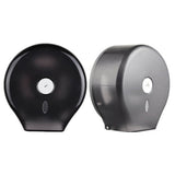Paper Towel Dispenser Punch Free Wall Mounted Paper Towel Holder with Lock Design for Commercial Home Translucent Black - Rear View