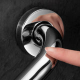 Stainless Steel Grab Bars Rust Resistance Shower Grab Bar with Skid Resistance Silicone for Bathroom Hospital - Extra Image