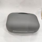 Soap Container Waterproof Washable Grey Portable Soap Case with Lock for Home Ourdoor Travelling