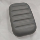 Soap Container Waterproof Washable Grey Portable Soap Case with Lock for Home Ourdoor Travelling