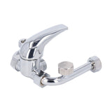 Copper Electric Water Heater Mixing Valve Surface Mounted U Bend Cold Hot Switch Shower Tap Water Inlet Universal Parts G1/2in