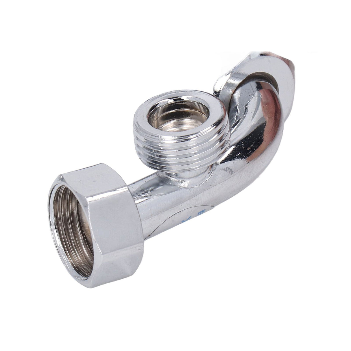 Copper Electric Water Heater Mixing Valve Surface Mounted U Bend Cold Hot Switch Shower Tap Water Inlet Universal Parts G1/2in