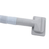 Kitchen Sink Drainer Pipe Stainless Steel S Bent with Double Drains Sewer Pipe Set for Bathroom Home