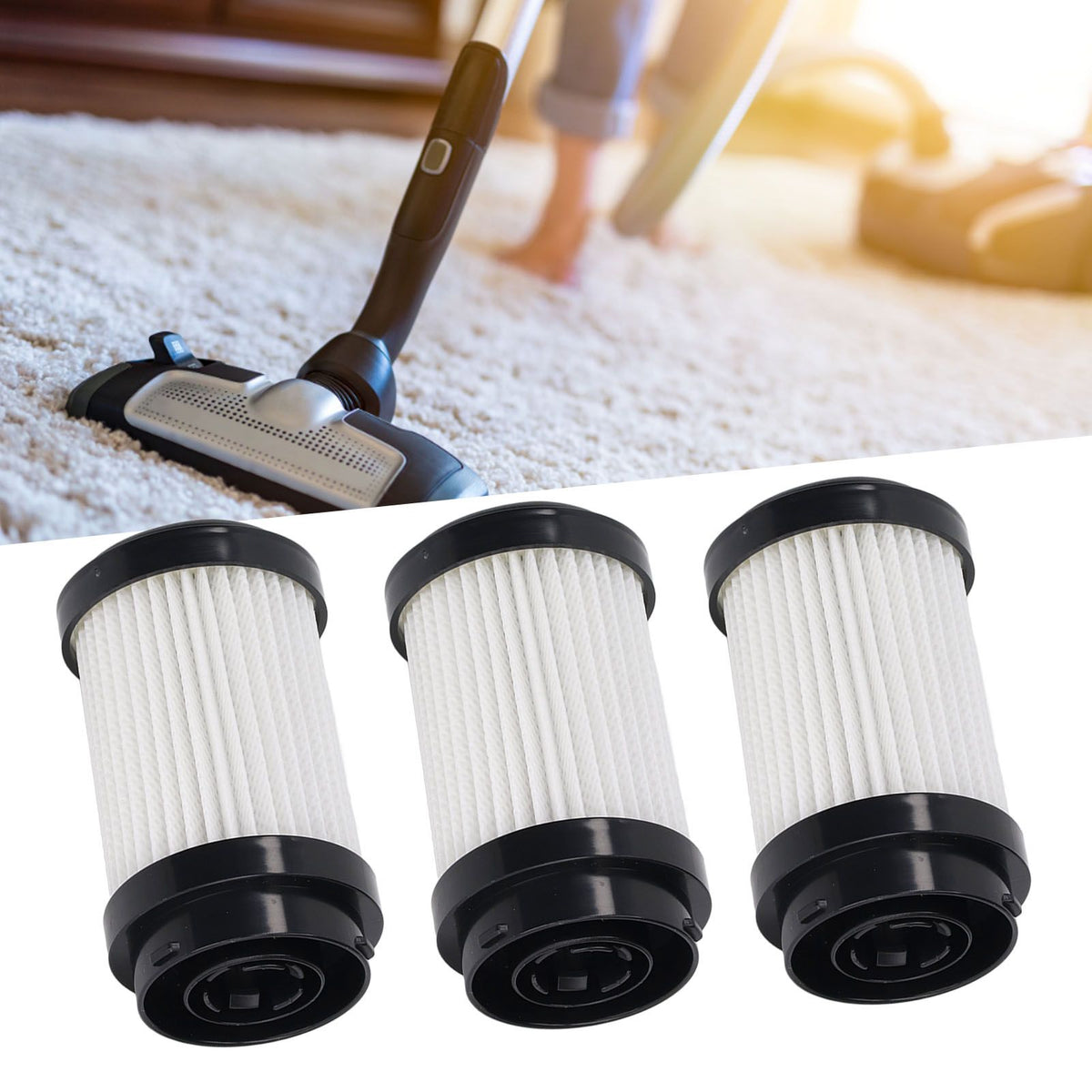 3 PCS Vacuum Cleaner Rear Filters for Tineco PURE ONE X Filter Replacement Parts