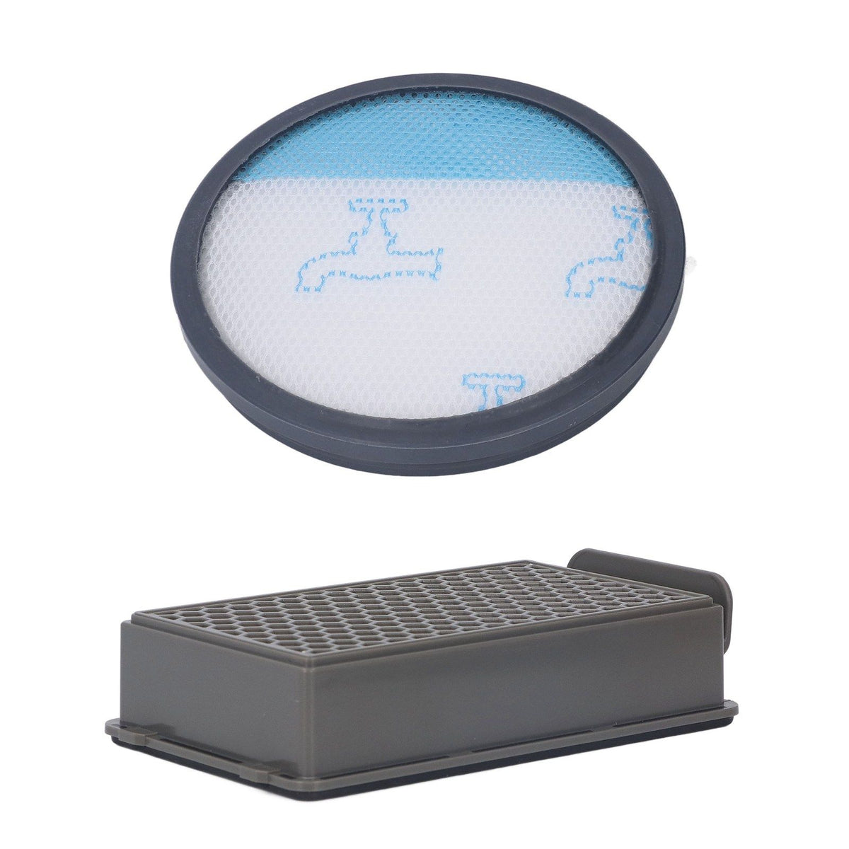 Round Filter Rectangular Filter for Rowenta RO3715 RO3759 RO3798 Vacuum Cleaner Accessories