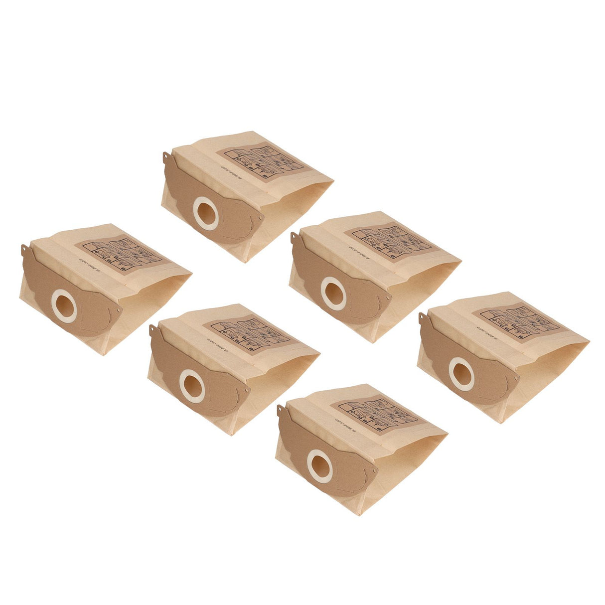 Vacuum Cleaner Paper Garbage Dust Bag for Karcher WD2250 A2004 A2054 MV2 Vacuum Cleaner