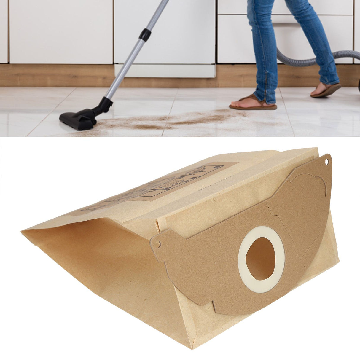 Vacuum Cleaner Paper Garbage Dust Bag for Karcher WD2250 A2004 A2054 MV2 Vacuum Cleaner
