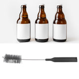 Washing Machine Cleaning Brush Bottle Cleaning Brush Flexible Long Handle for Water Beer Wine Baby Bottles Pipe Tube